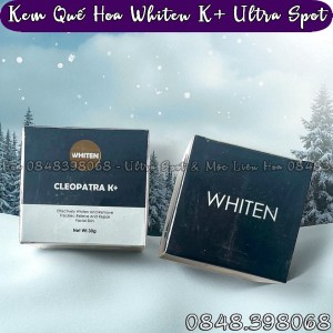KEM QUẾ HOA WHITEN CLEOPATRA K+ ULTRA SPOT